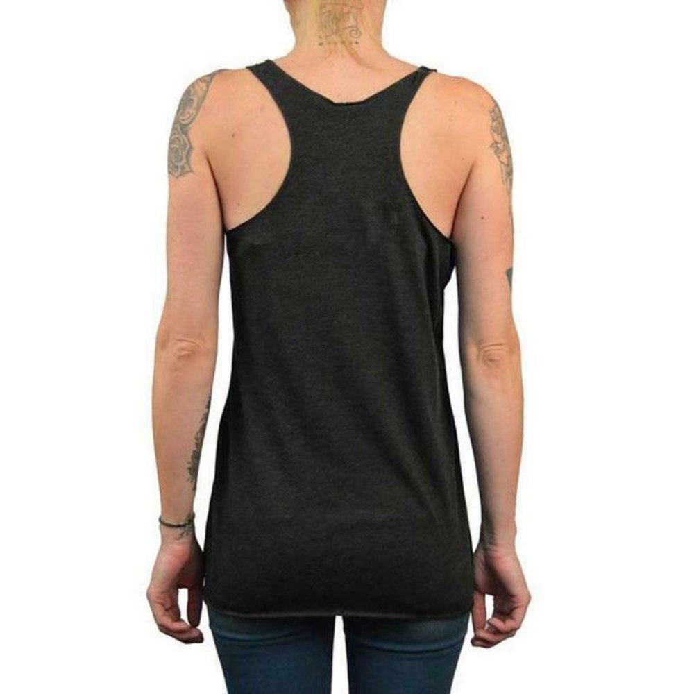 Tattooed Mermaid Custom Tattooed Ariel Black Racerback Tank Top S-M-L-XL-XXL NWT - Picture 3 of 4